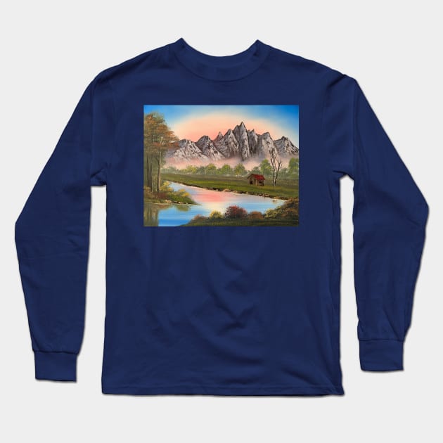 Steep Mountain Long Sleeve T-Shirt by J&S mason